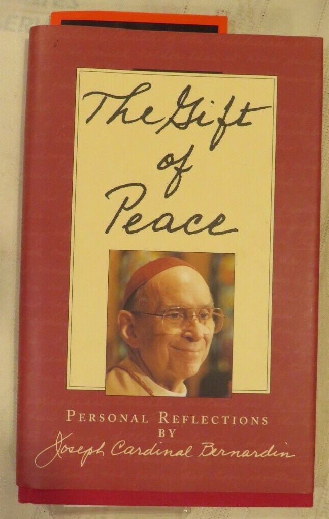 The Gift Of Peace-Personal Reflections of Joseph Cardinal Bernardin, Pray Card