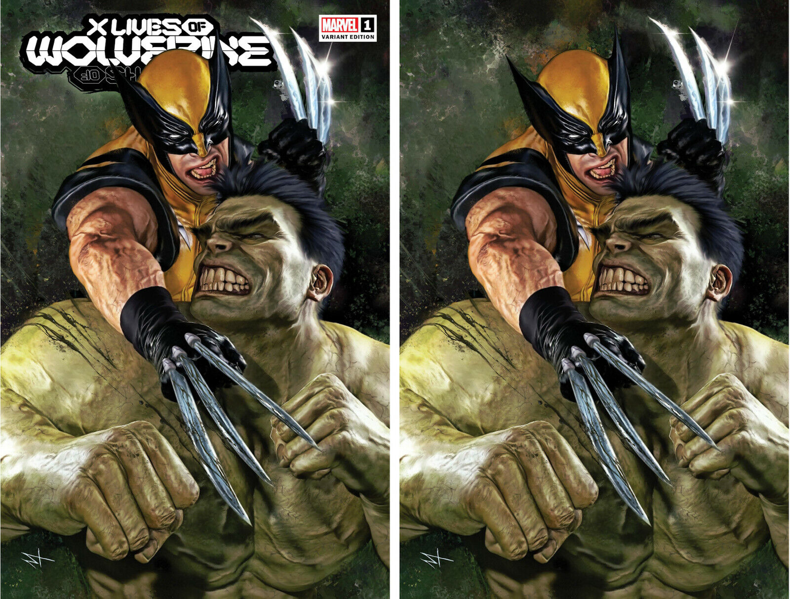 X LIVES OF WOLVERINE #1 (MARCO TURINI EXCLUSIVE TRADE/VIRGIN SET) ~ IN STOCK