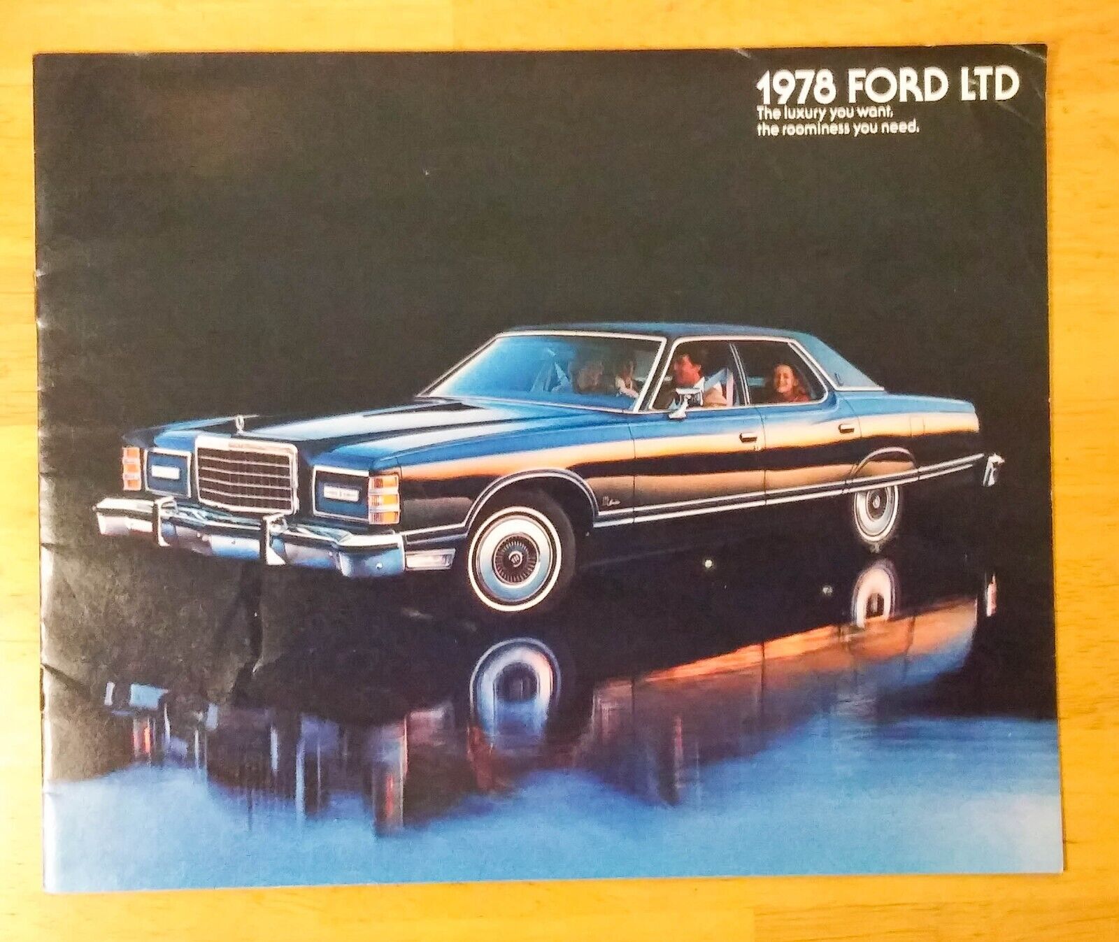 1978 Ford LTD Passenger Car Dealer Magazine Brochure Vintage