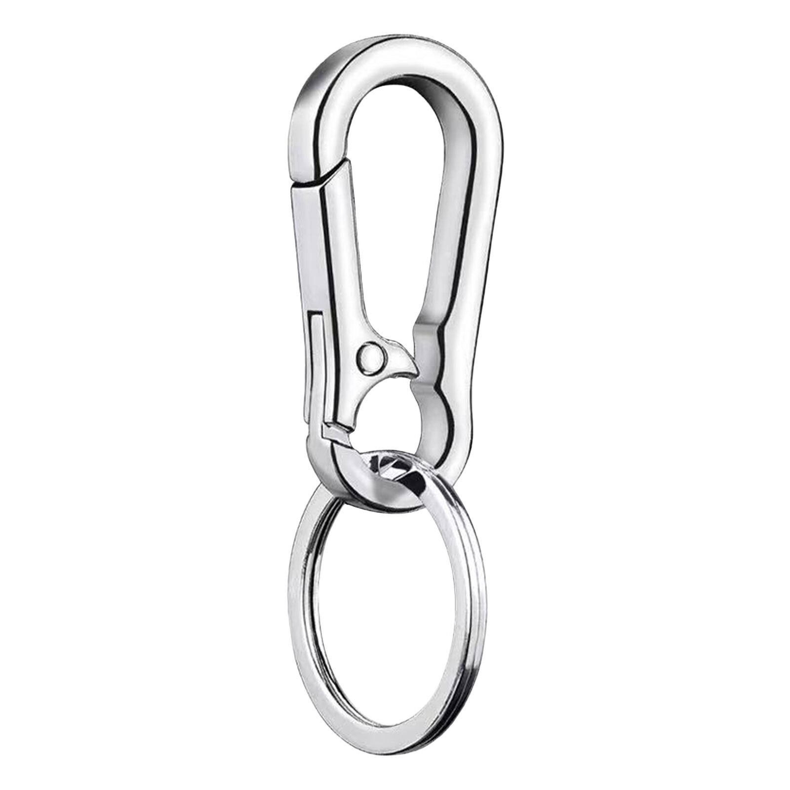 Mini Stainless Steel Carabiner Key Chain Clip Hook Buckle Keychain Key Ring