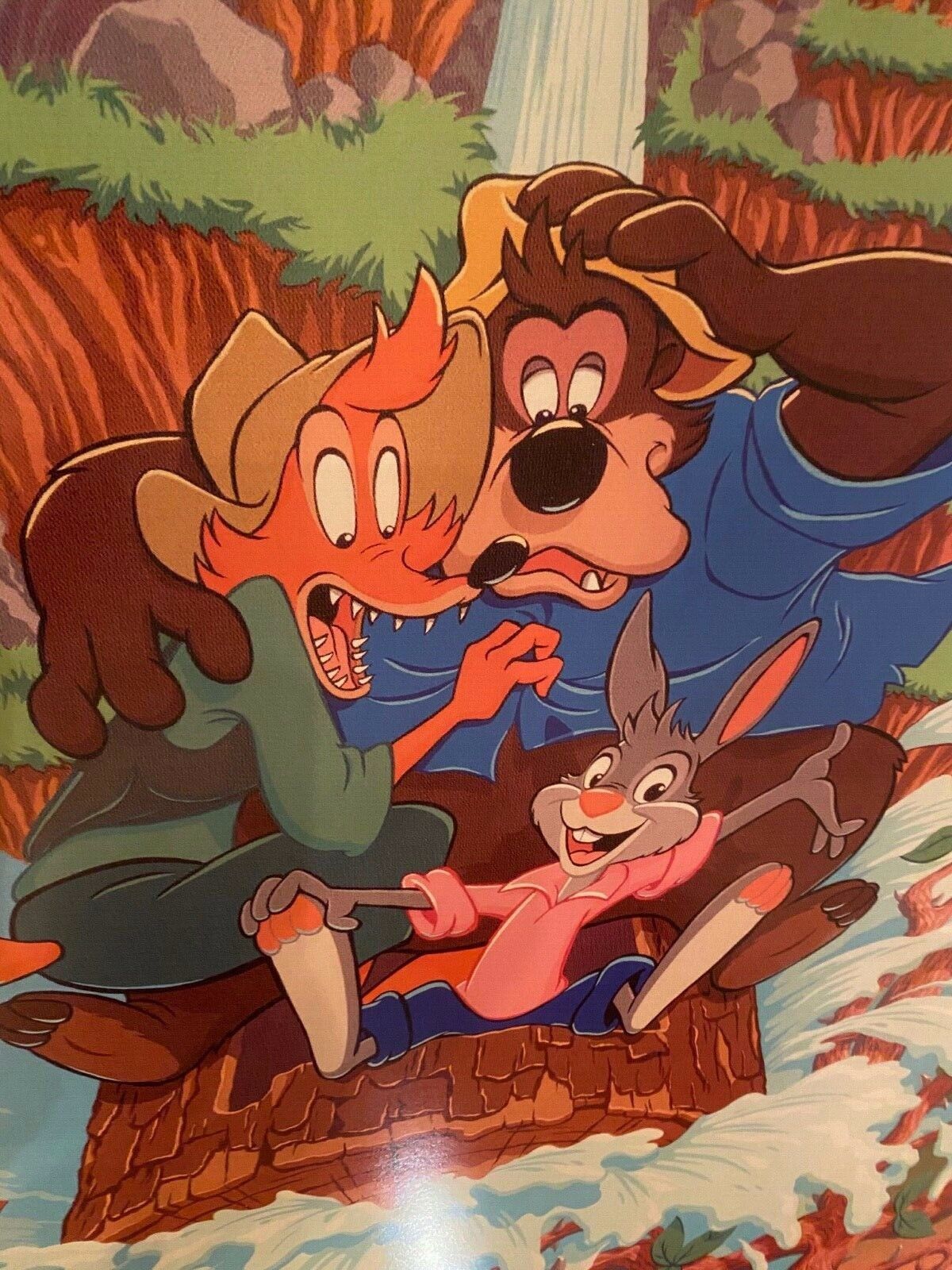 Disneyland HUGE ATTRACTION POSTER 36x54 Splash Mountain Song of the South SOTS