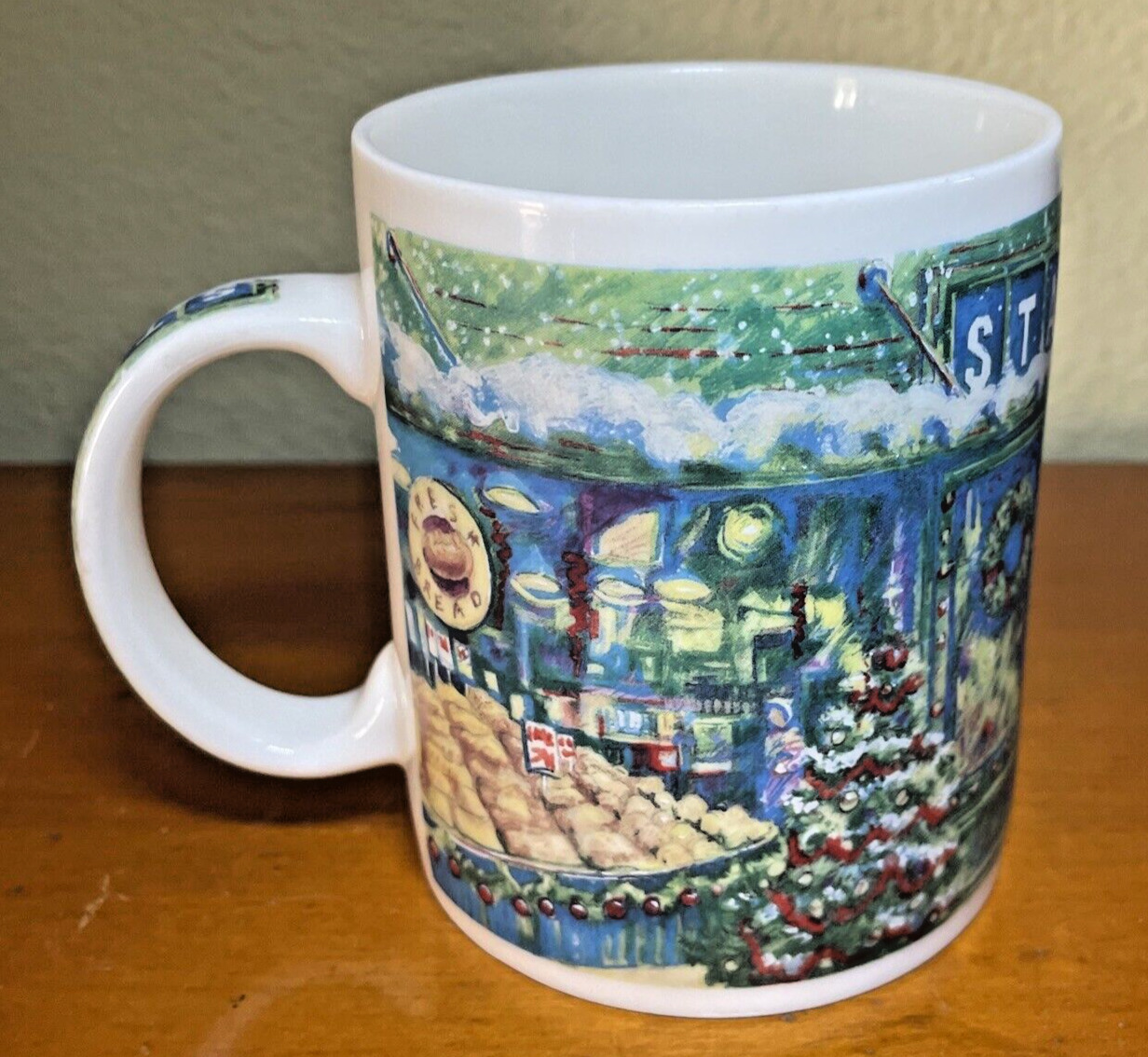Starbucks Oversize Coffee Tea Mug Cup Barista 2000