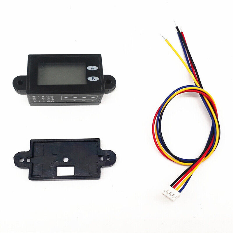 8 Digits Resettable / 7 Digits Non-resettable LCD Coin Counter Meter For Arcade