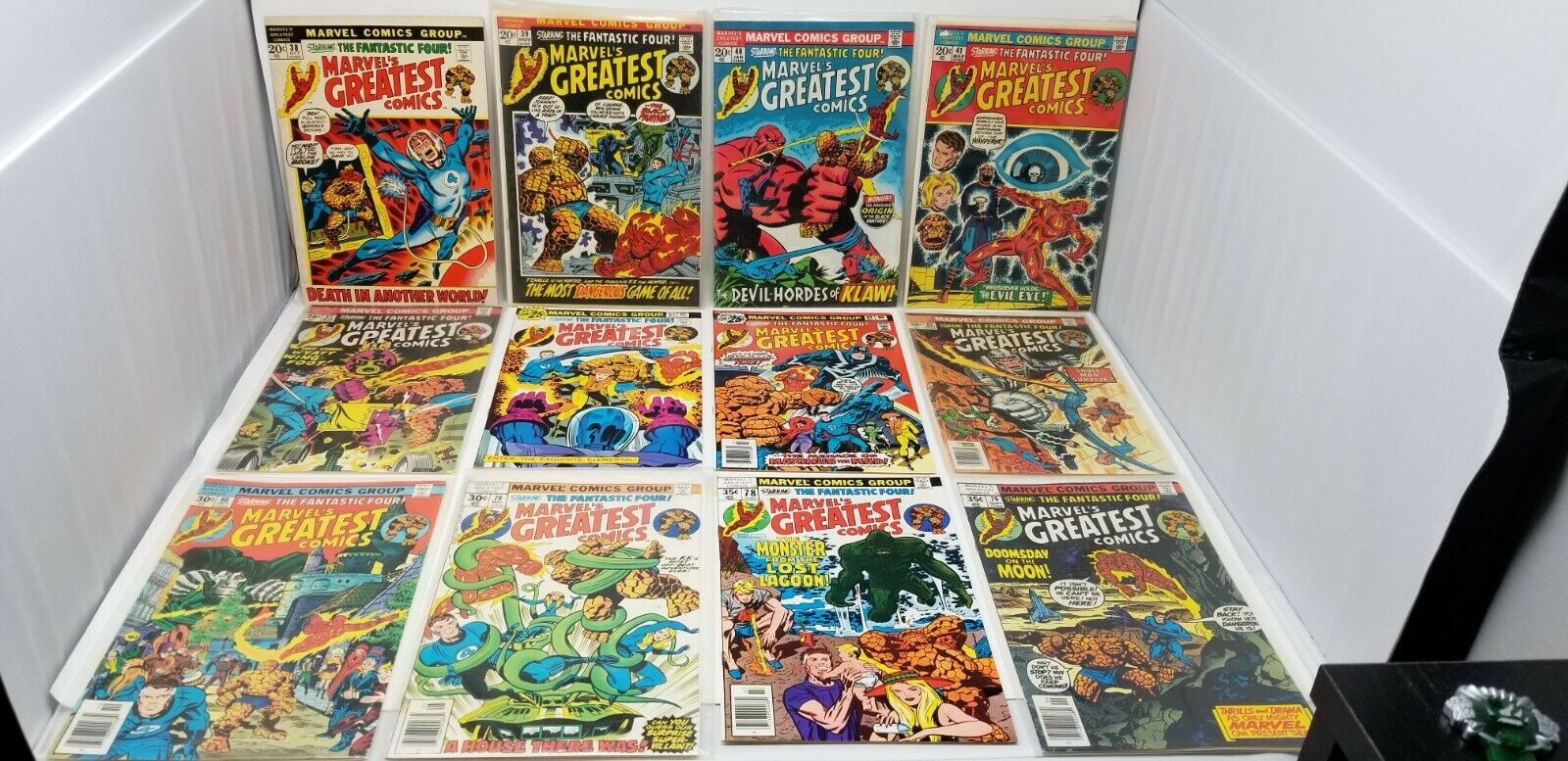 Marvel’s Greatest Comics Lot of 12