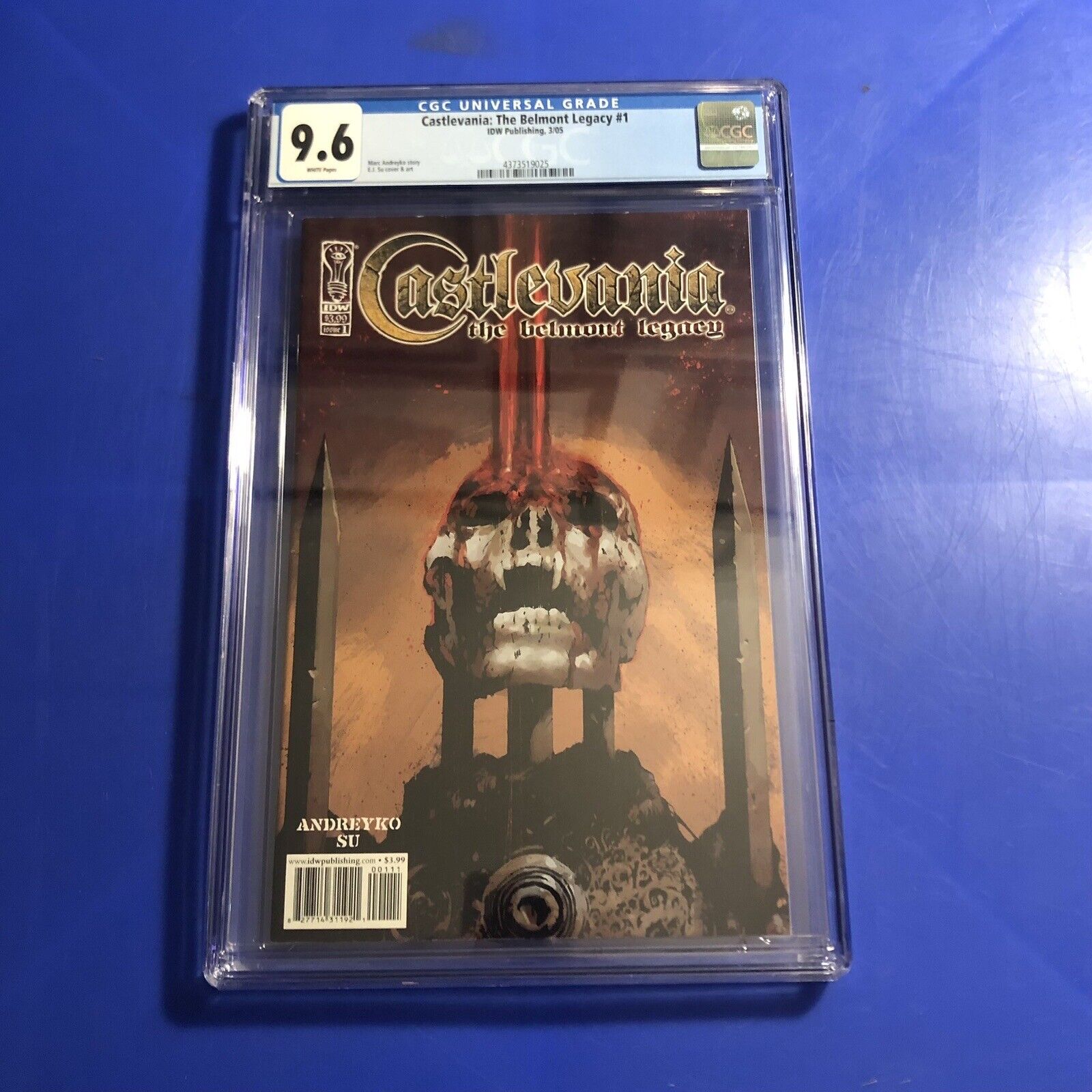 Castlevania The Belmont Legacy #1 CGC 9.6 1st Print & Appearance  IDW Comic 2005