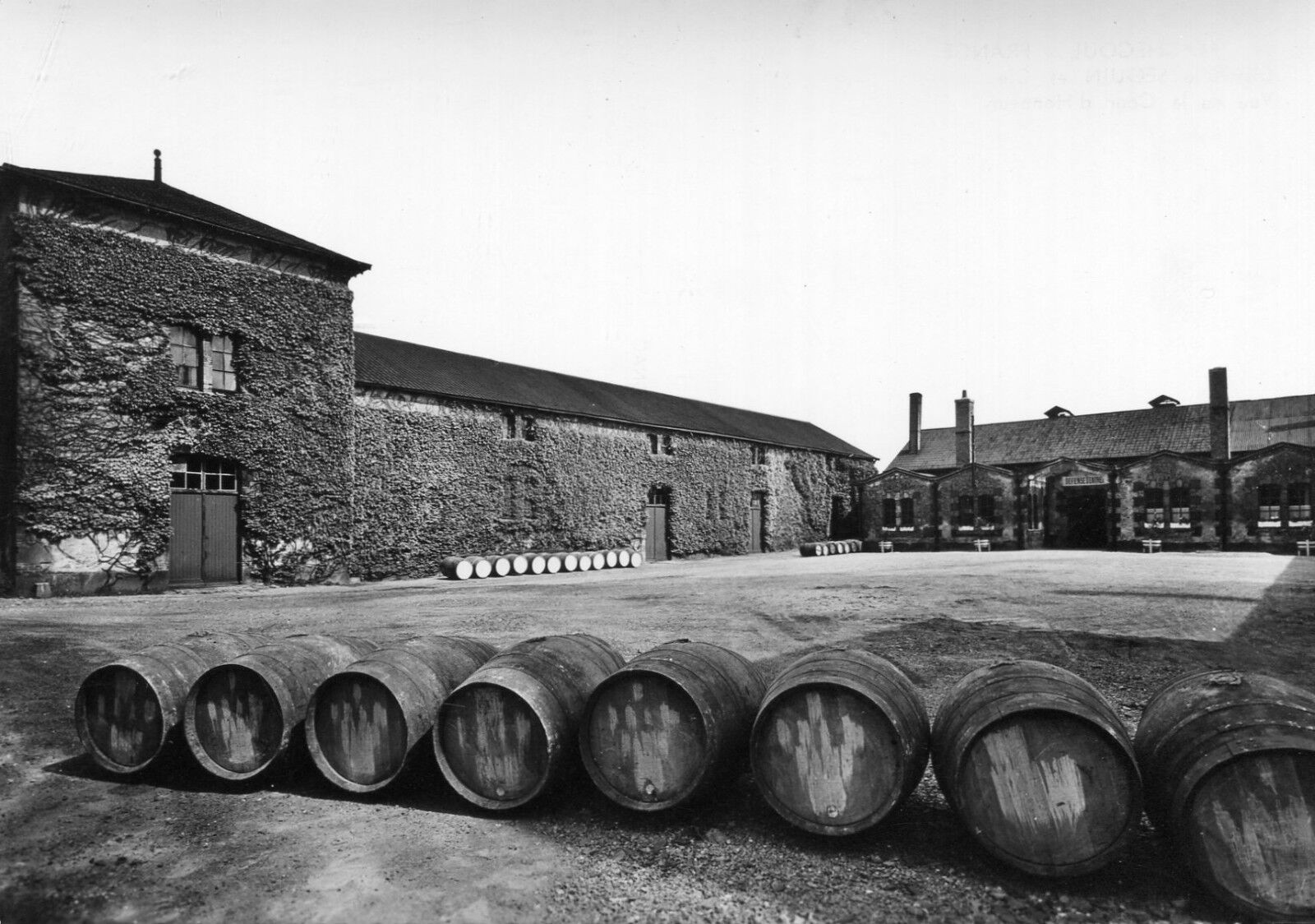 MACHECOUL SAINT MEME Distillery SEGUIN et Cie View of the Court of Honor