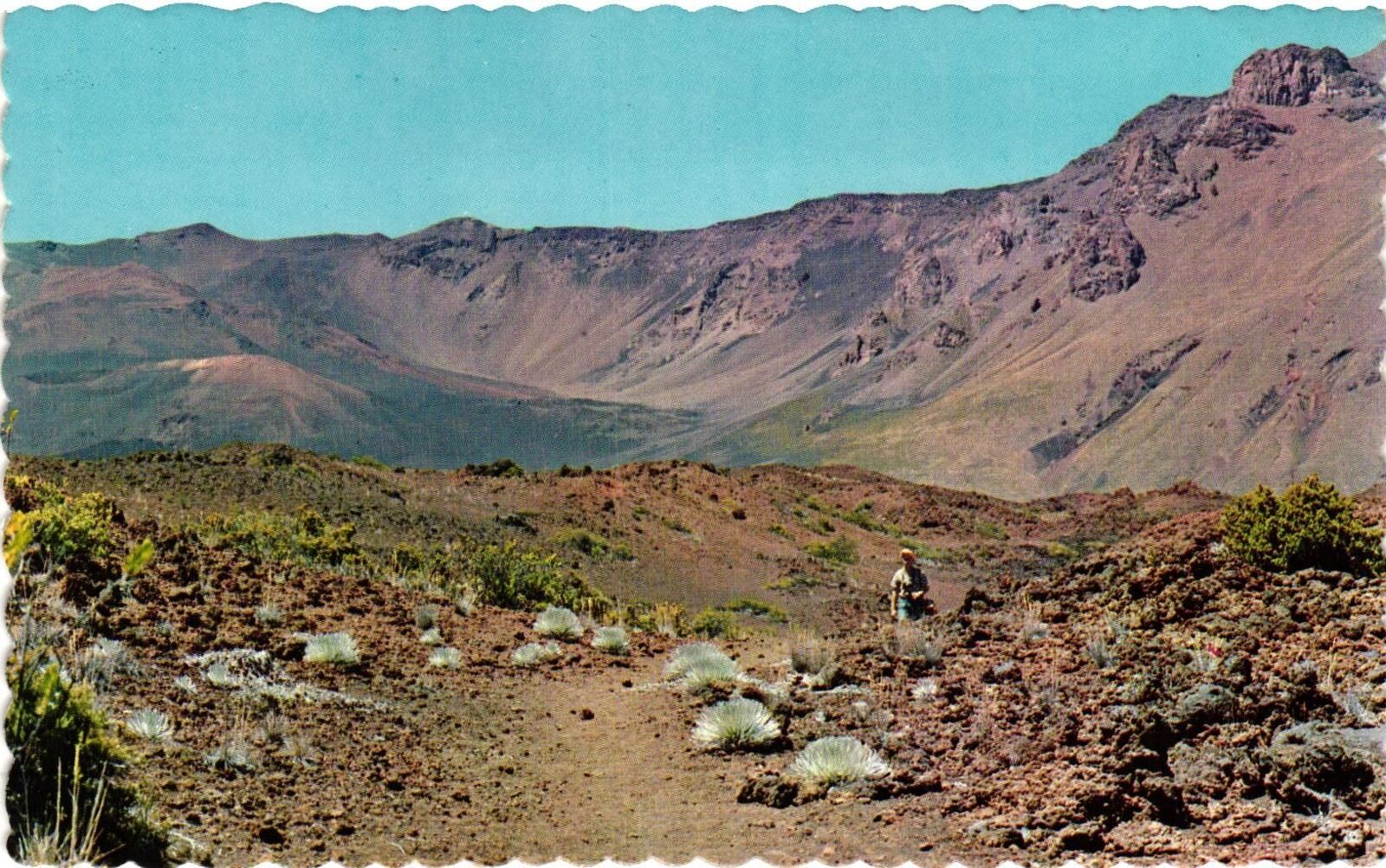 Vintage Postcard- Haleakala Crater, Hawaii National Park.