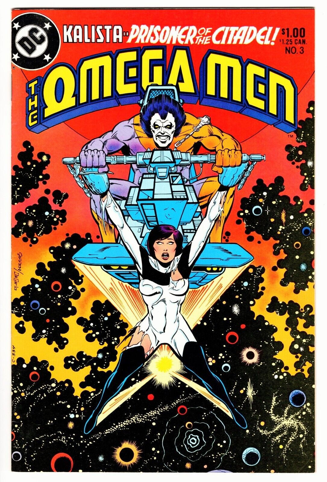 Omega Men #3 (1983, DC) 1st Appearance of Lobo, Key Issue