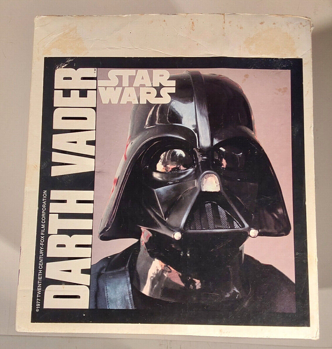 Vintage Darth Vader Mask - Original Box - 1977 Don Post Studios - Star Wars