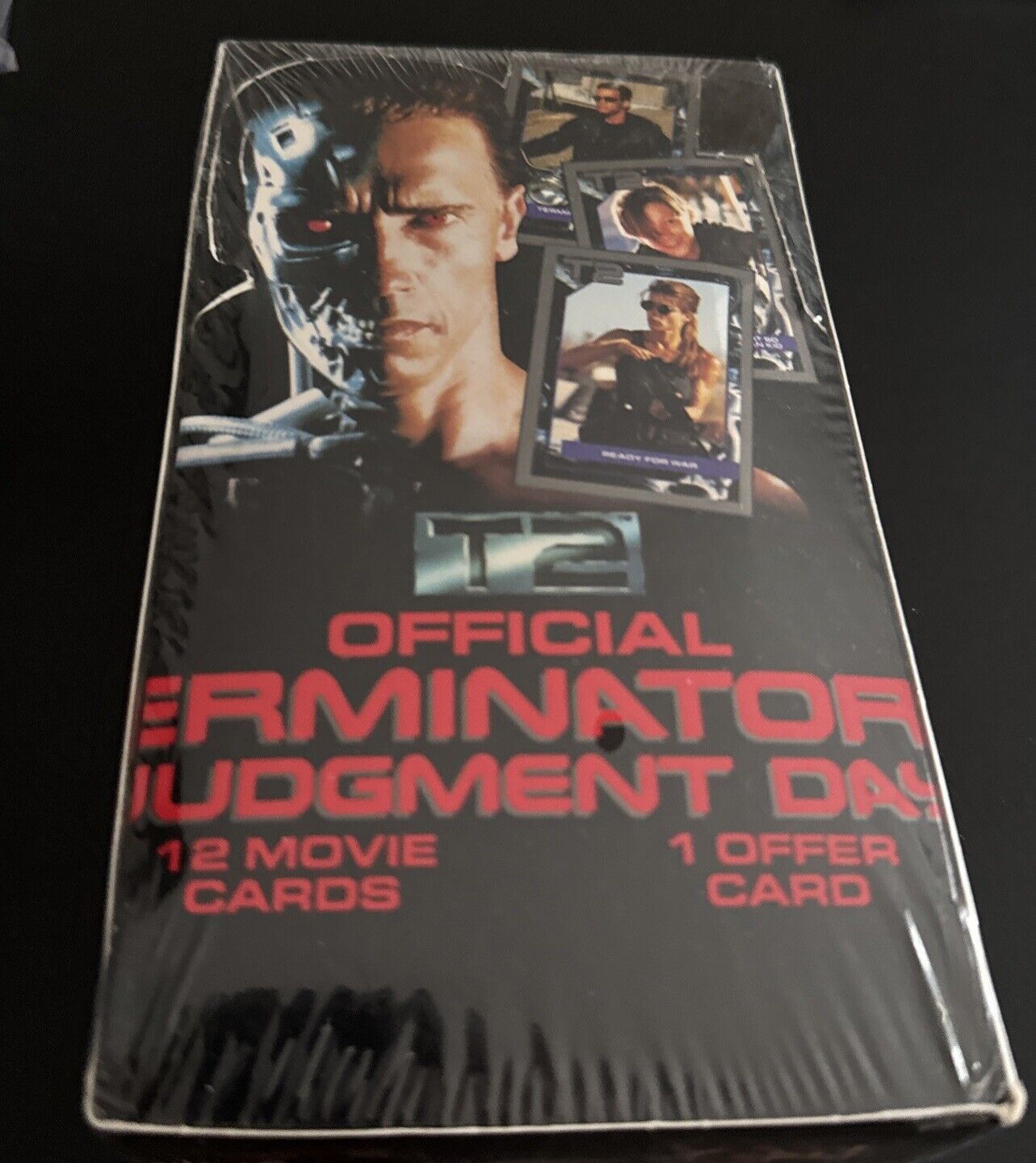 1991 Impel Official T2 Terminator Judgment Day Trading Cards Sealed Wax Box