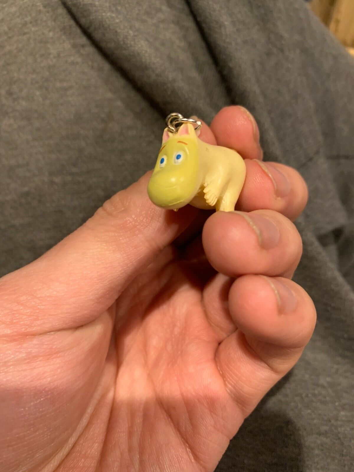 Moomin Moomintroll Mini Figure Keychain Japan
