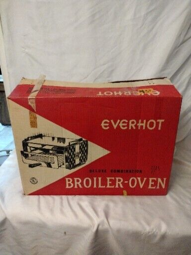 Vintage Everhot Electric Broiler New In Box