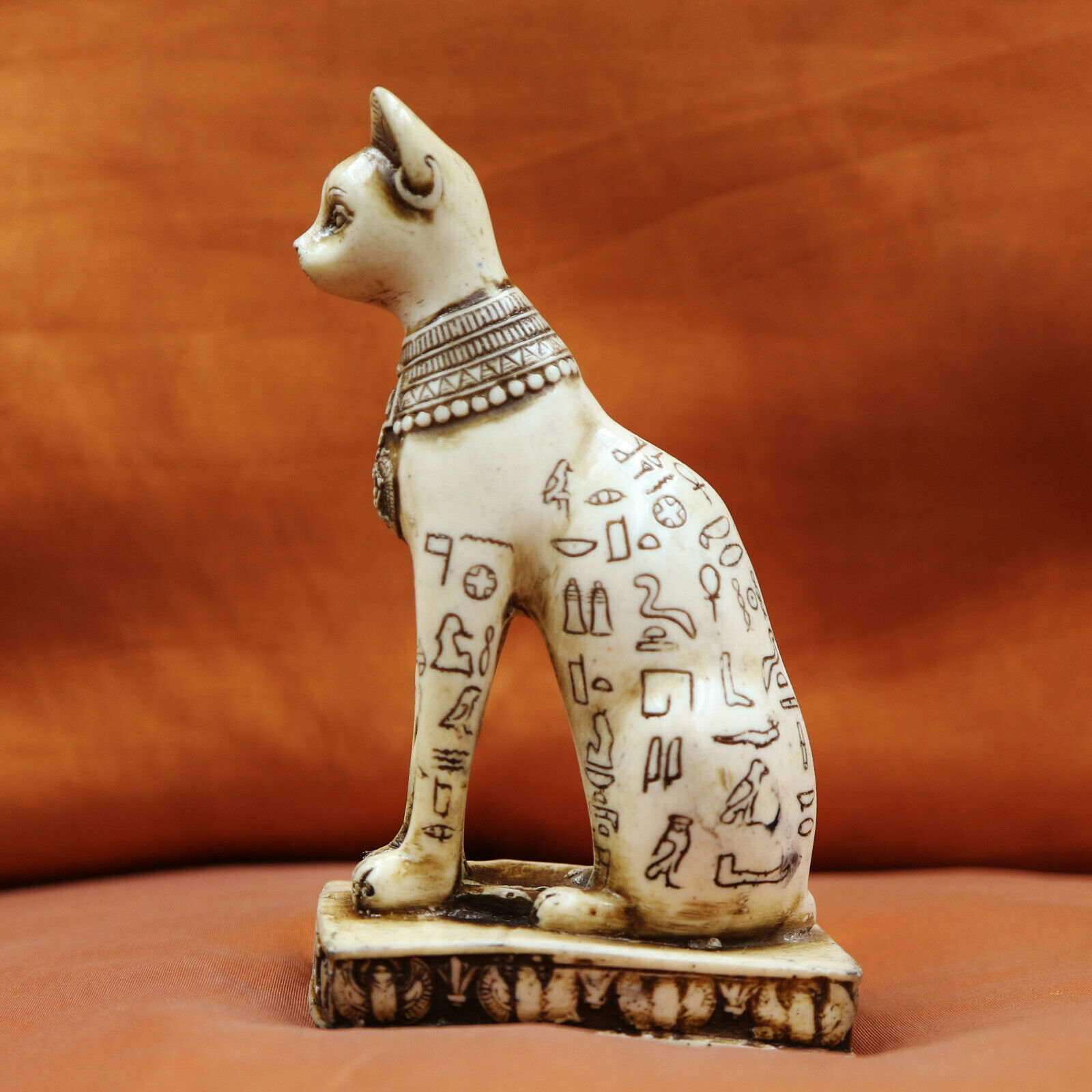 UNIQUE Handmade Statue of Egyptian Ancient Mythical Cat Bastet Collection