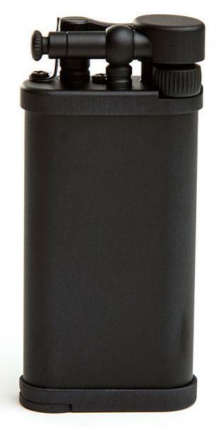 IM Corona Old Boy Pipe Lighter Black Matte 64-9111 New in Box