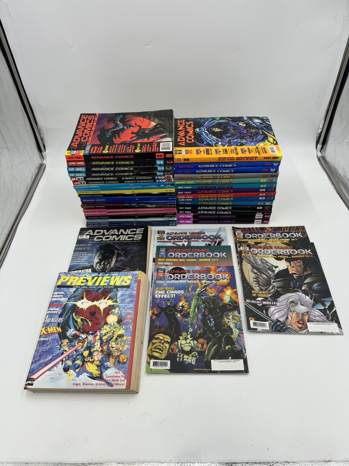 Advance Comics 1990s Huge Lot of 40 Issues #31 35 36 37 41-45 59 60 More w/Bonus