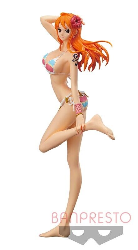 One Piece Glitter & Glamours Color Walk Style NAMI Figure Banpresto F/S NEW