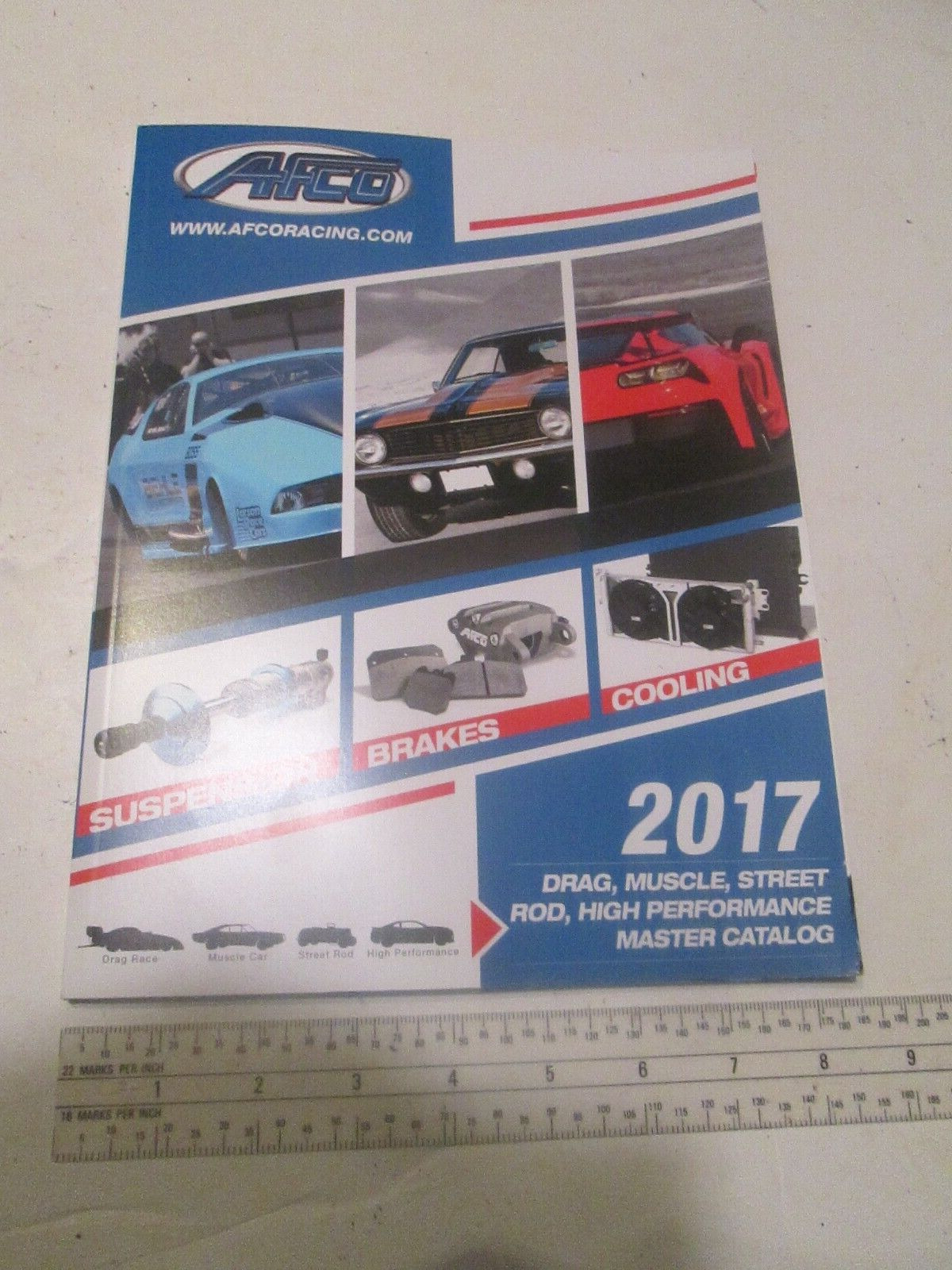 Racing Parts AFCO Racing Catalog for Drag, Muscle, Street Rod & High Performance