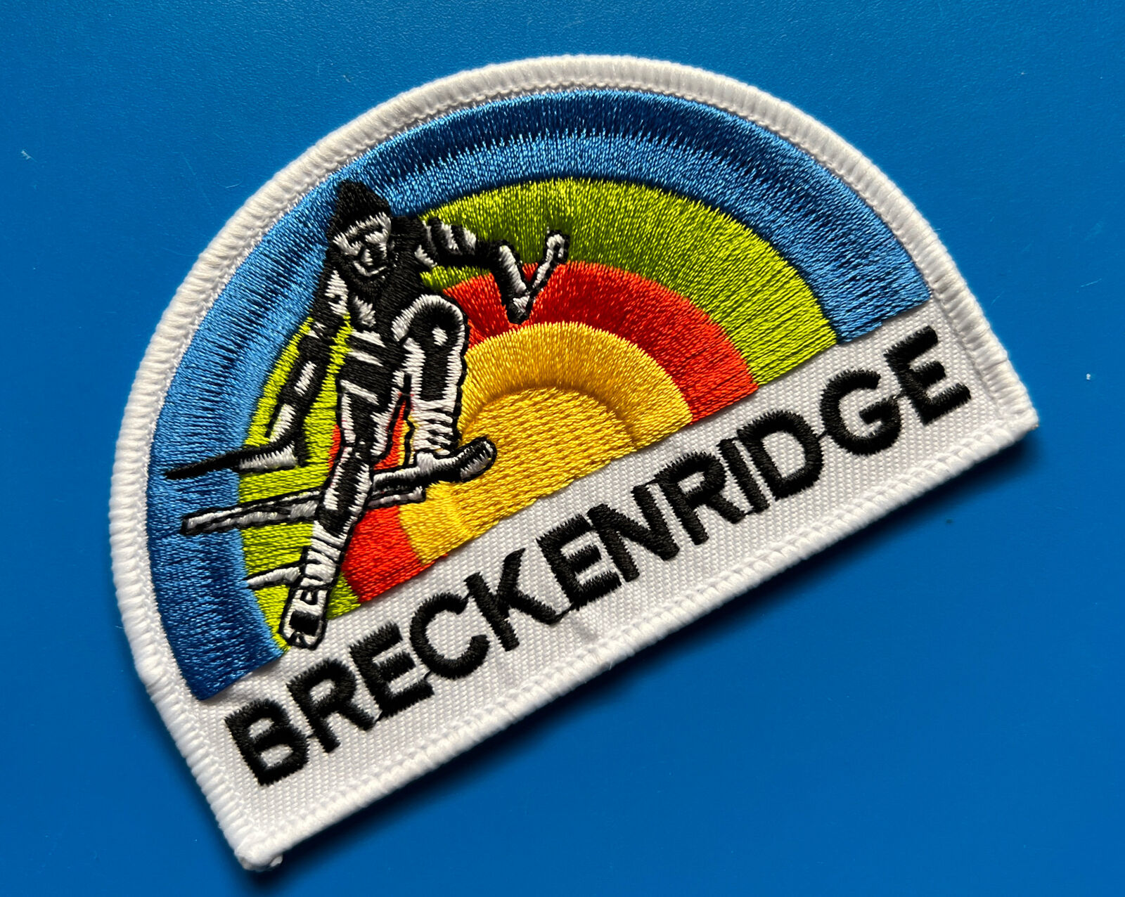 Vintage Style Breckenridge Colorado Ski Patch 4 Inch