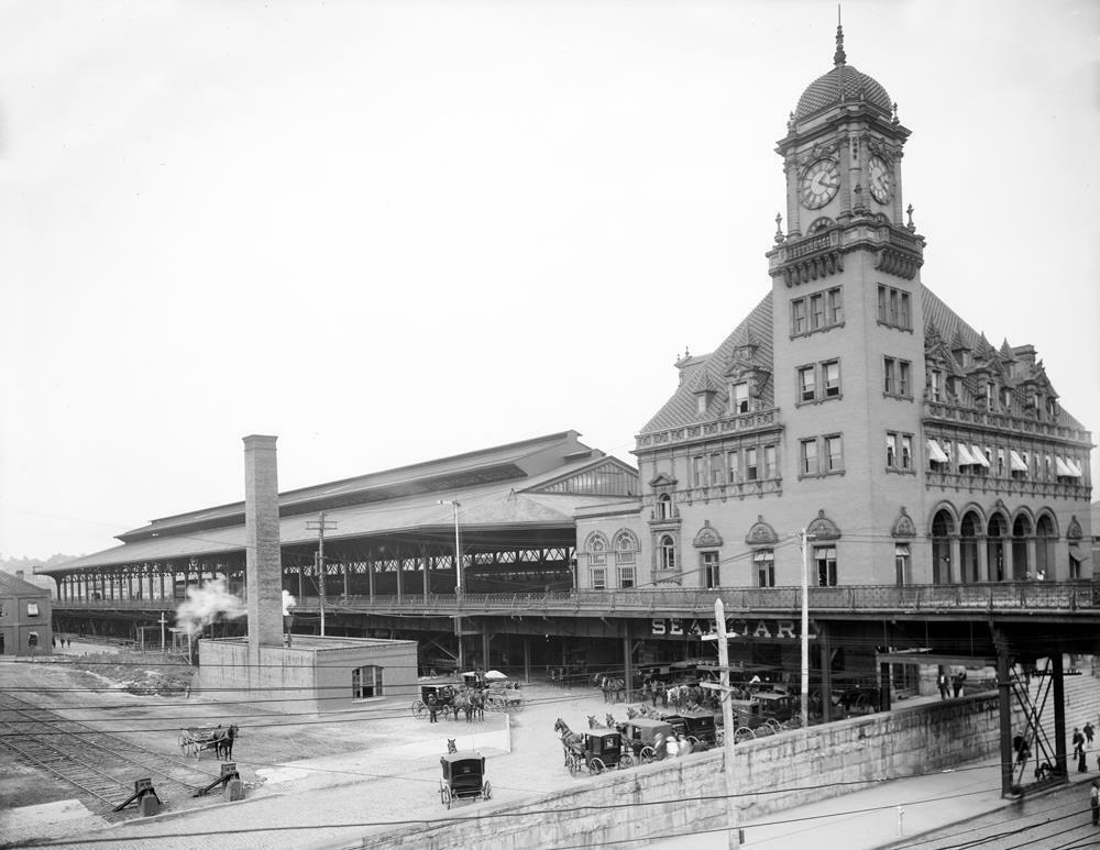 1900-1910 Main Street Station, Richmond, Virginia Old Photo 8.5\