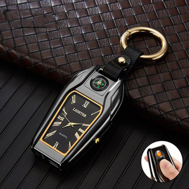Multifunction Lighter USB ELECTRONICS LIGHTER, Torch, Compass, Tool, Luxury GIFT