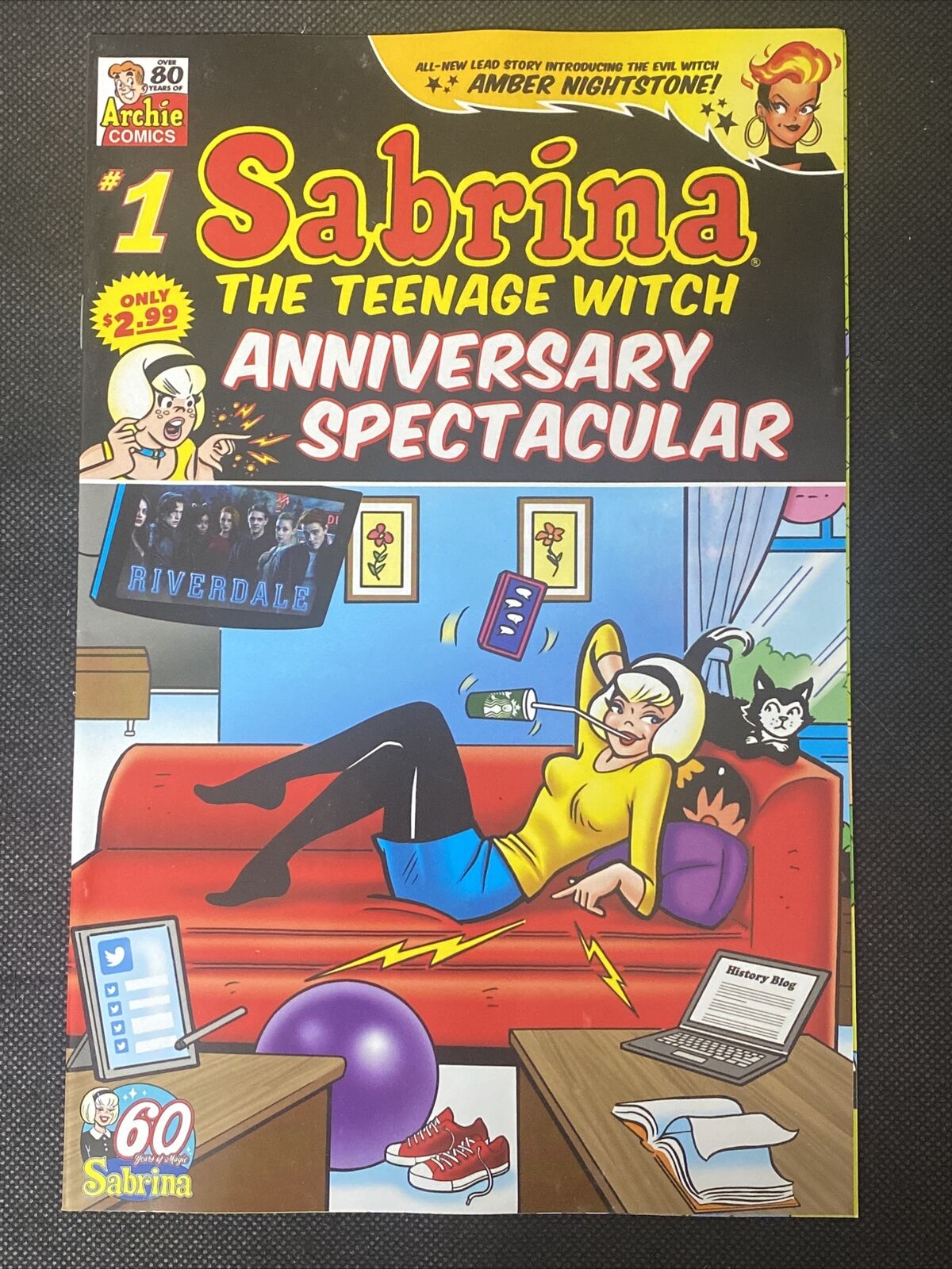 SABRINA ANNIVERSARY SPECTACULAR #1 (Archie 2022) 1st Amber Nightstone 2nd Print