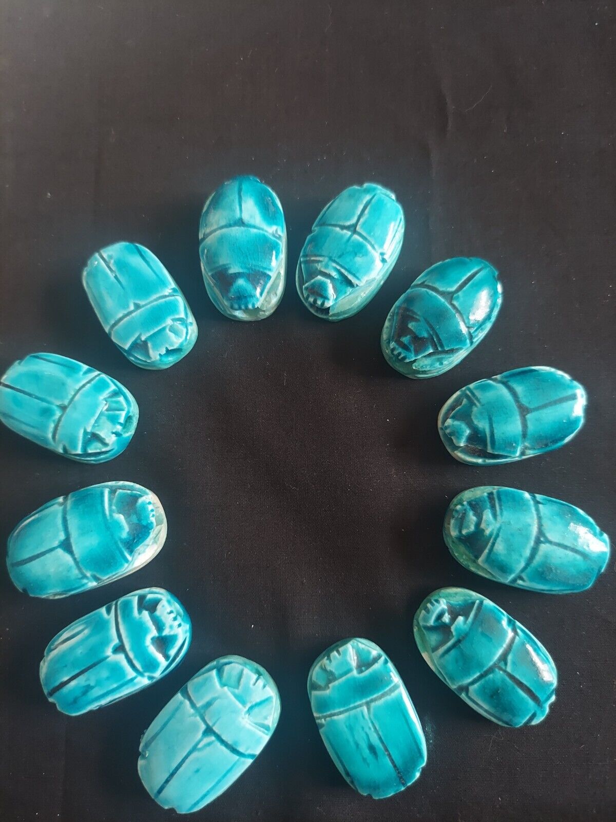 Wholesale Set of 30 small Egyptian Scarabs