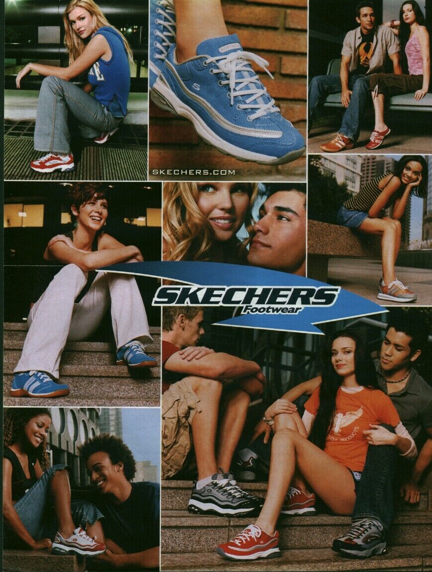 2003 Skechers Magazine Shoe Fashion Contemporary Advertising