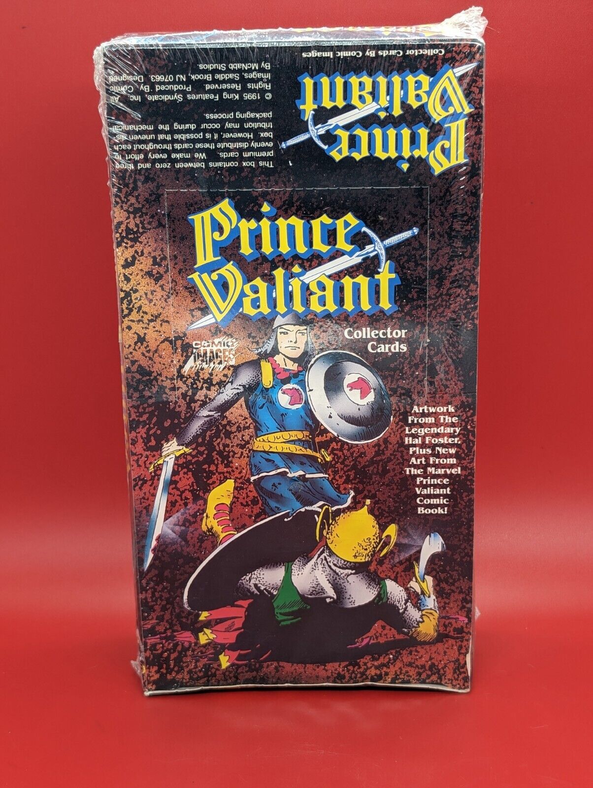 1995 Prince Valiant Trading Card Box 48 Packs Comic Images Factory Sealed