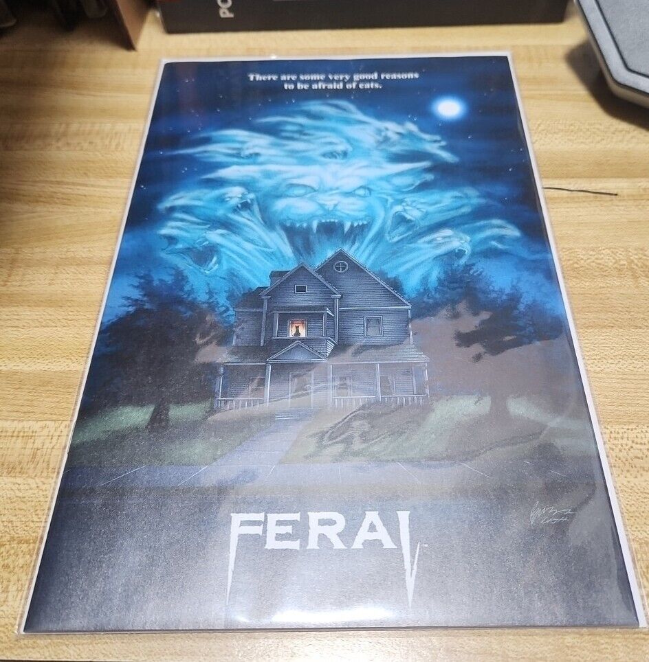 FERAL #1 SCC STORE EXCLUSIVE COVER BY BUZZ IMAGE COMICS 2024. 