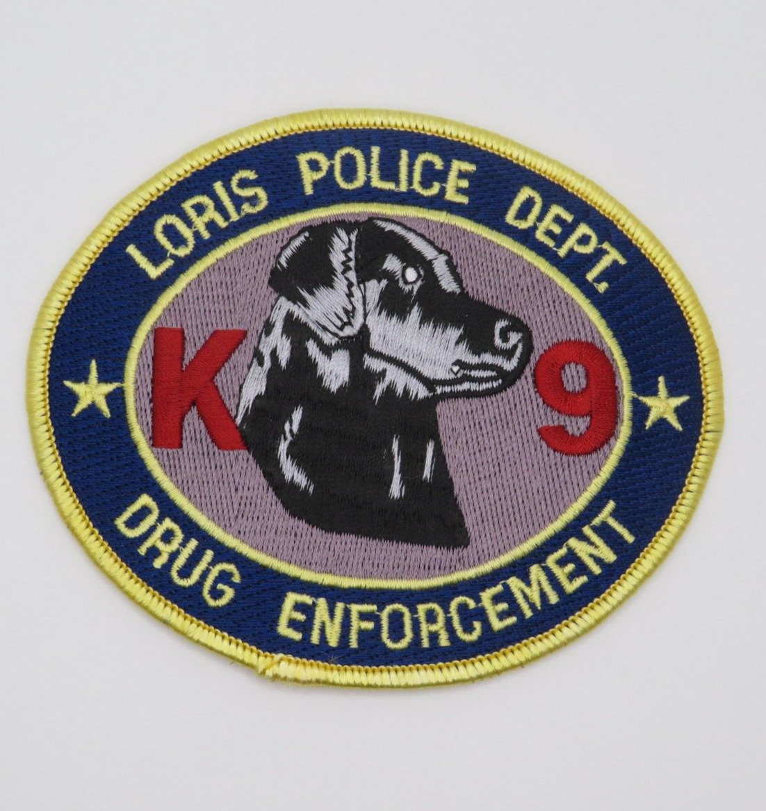 Loris South Carolina Police Dept. k-9 Drug Enforcment Patch