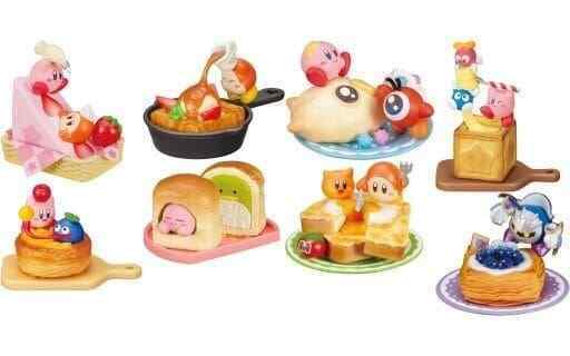 Trading Figures Set Of 8 Types Kirby The Stars Atsumare Bakery Cafe