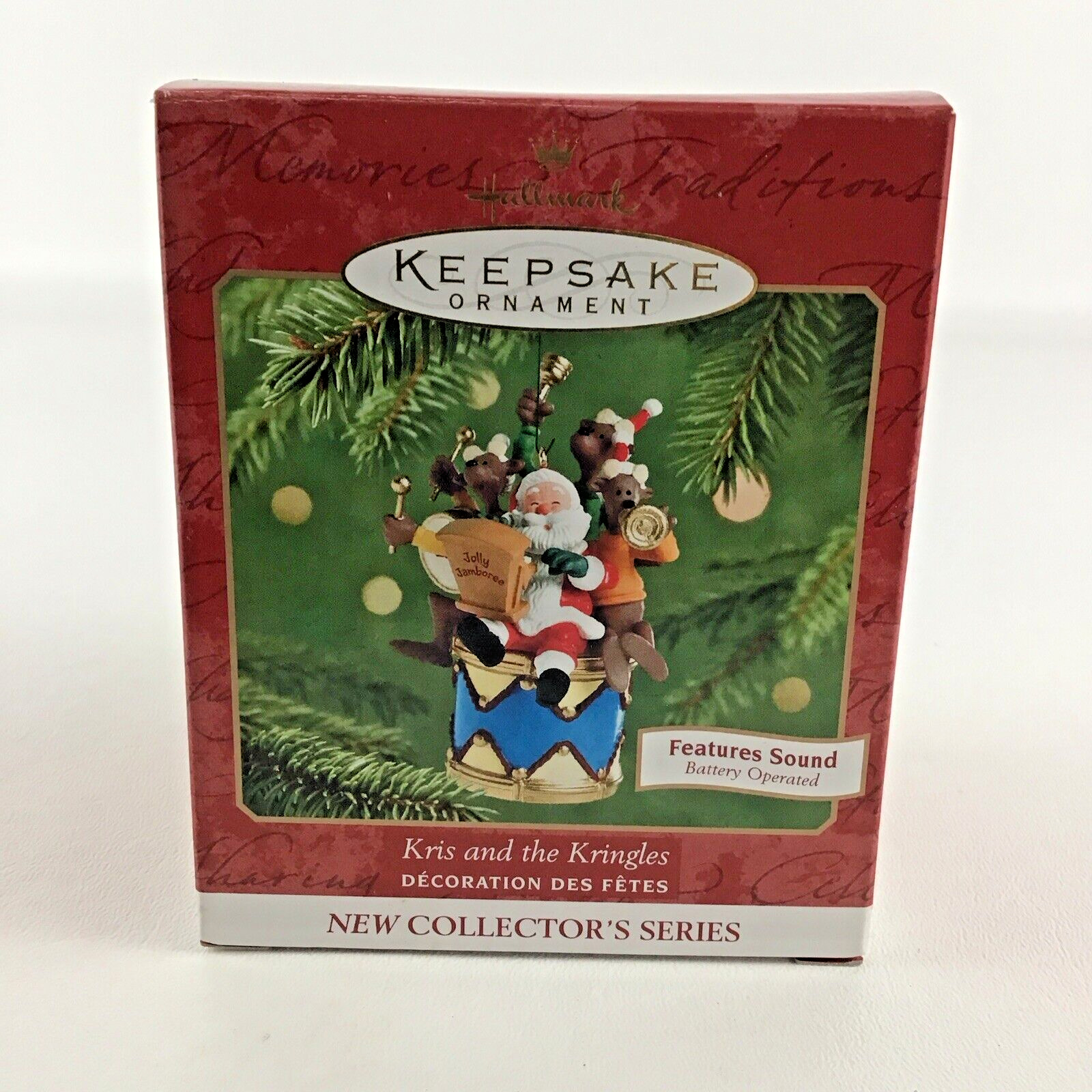 Hallmark Keepsake Christmas Tree Ornament Kris And The Kringles Vintage 2001 New