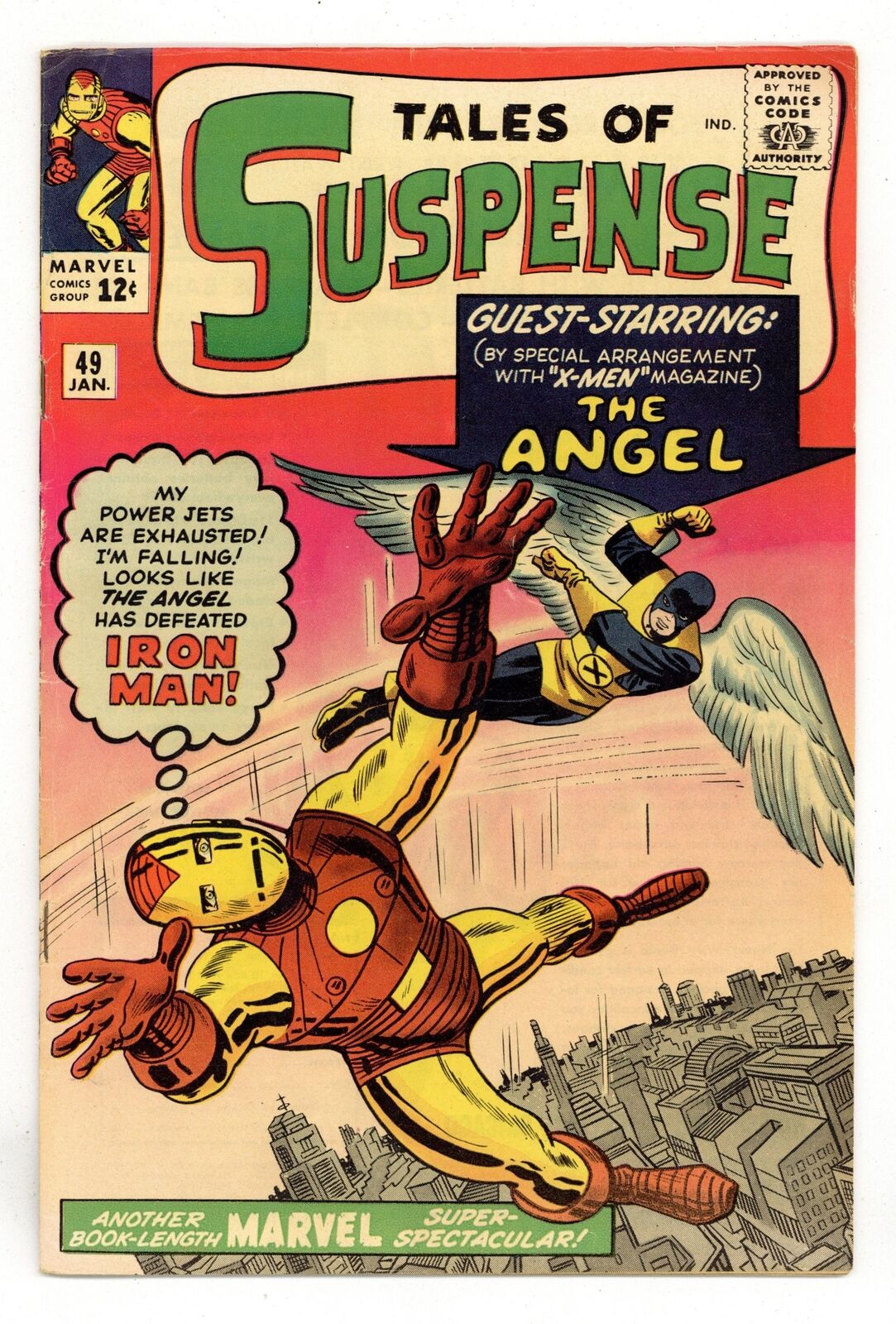 Tales of Suspense #49 VG+ 4.5 1964 1st X-Men crossover