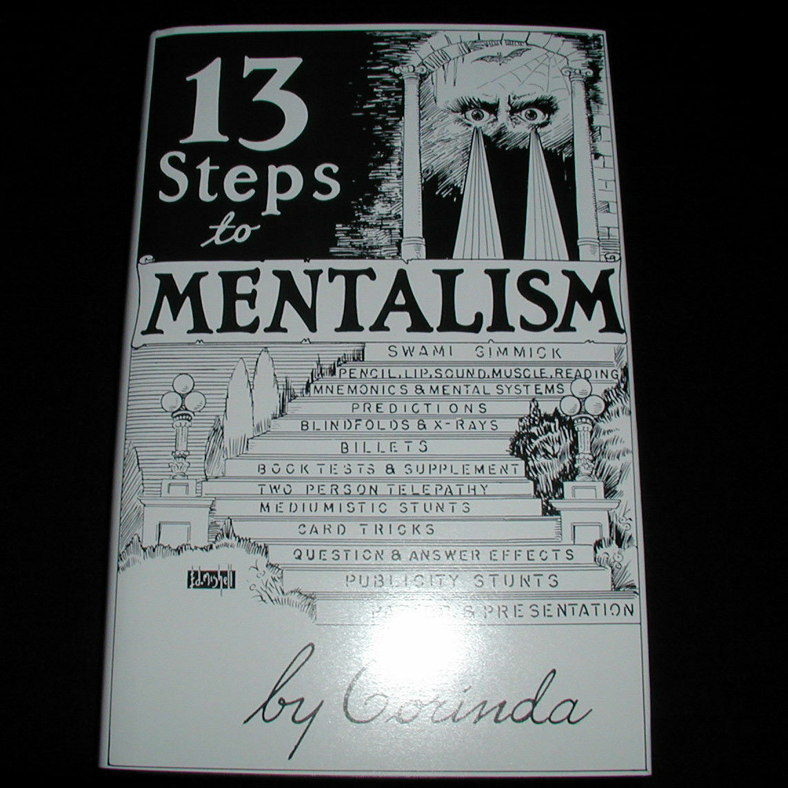  13 (Thirteen) Steps To Mentalism by Corinda Superb Mentalism Hardback Book
