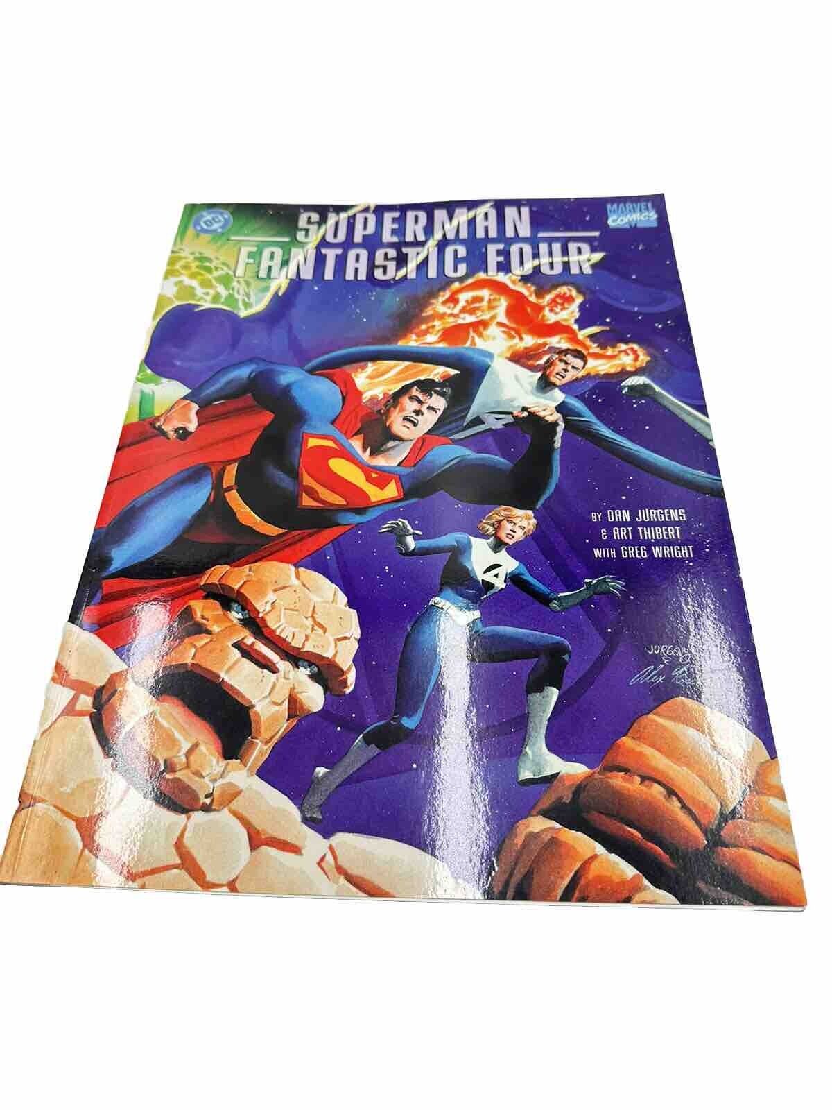 Superman Fantastic Four Treasury Edition 1999 DC Marvel Infinite Destruction