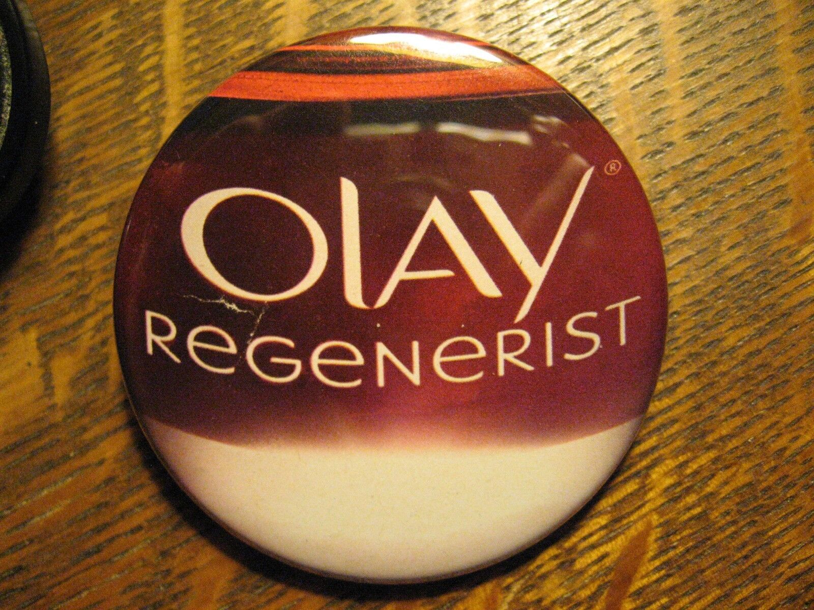 Oil Of Olay Regenerist Cream Serum Logo Advertisement Pocket Lipstick Mirror 