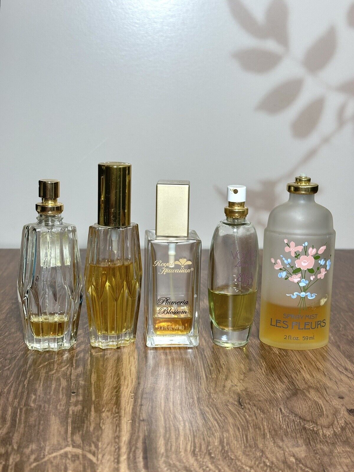 Vintage Perfume Lot Of 5