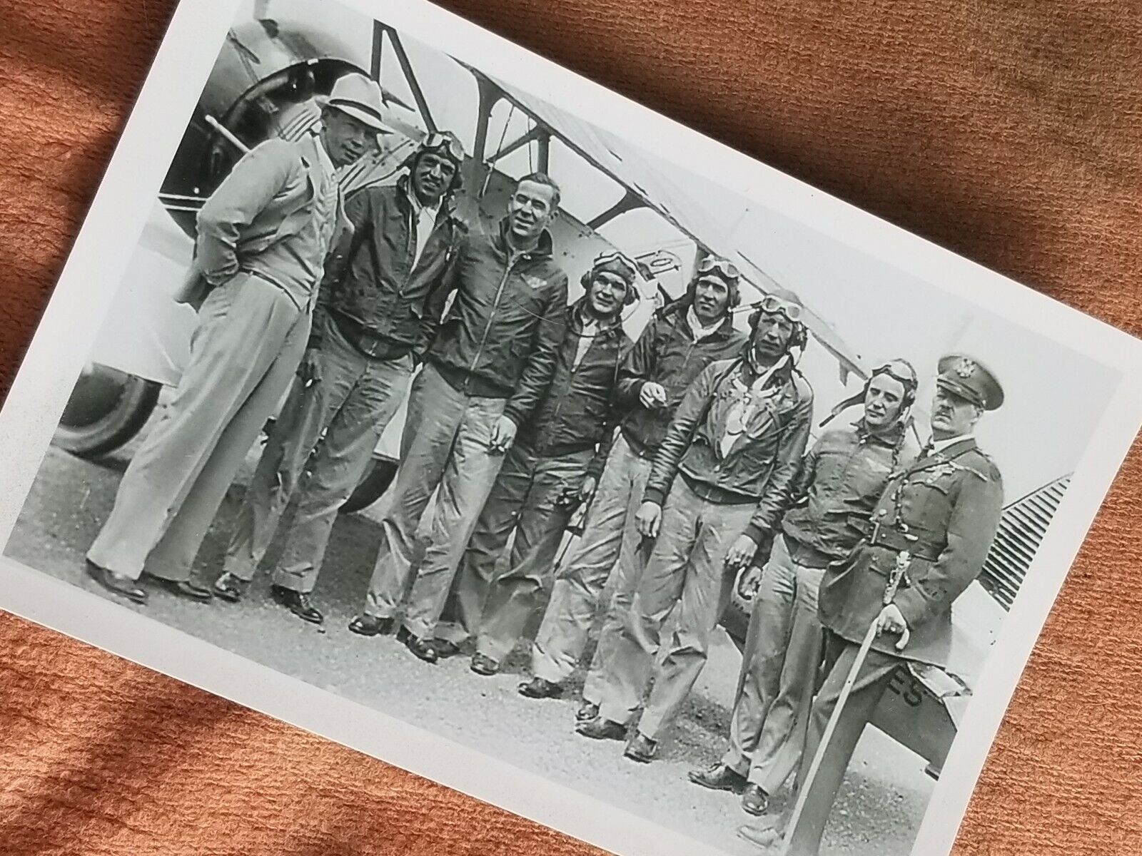 WWI 1920s USN Navy Army Aviator Pilots Photo Picture