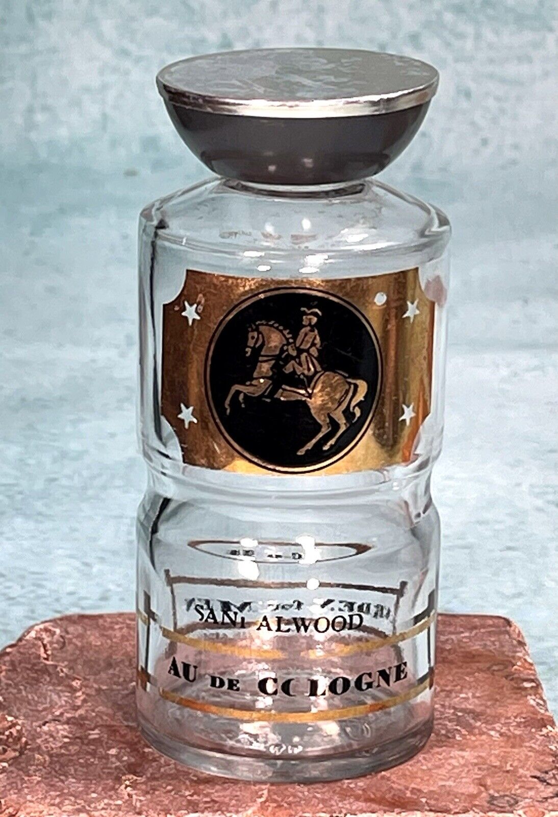 Vintage Arden for Men SANDALWOOD AU DE COLOGNE EMPTY 1950’s 4oz Bottle
