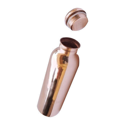 Indian Hammered Traditional Pure Copper Water Bottle Yoga Health Benefits 750 ml