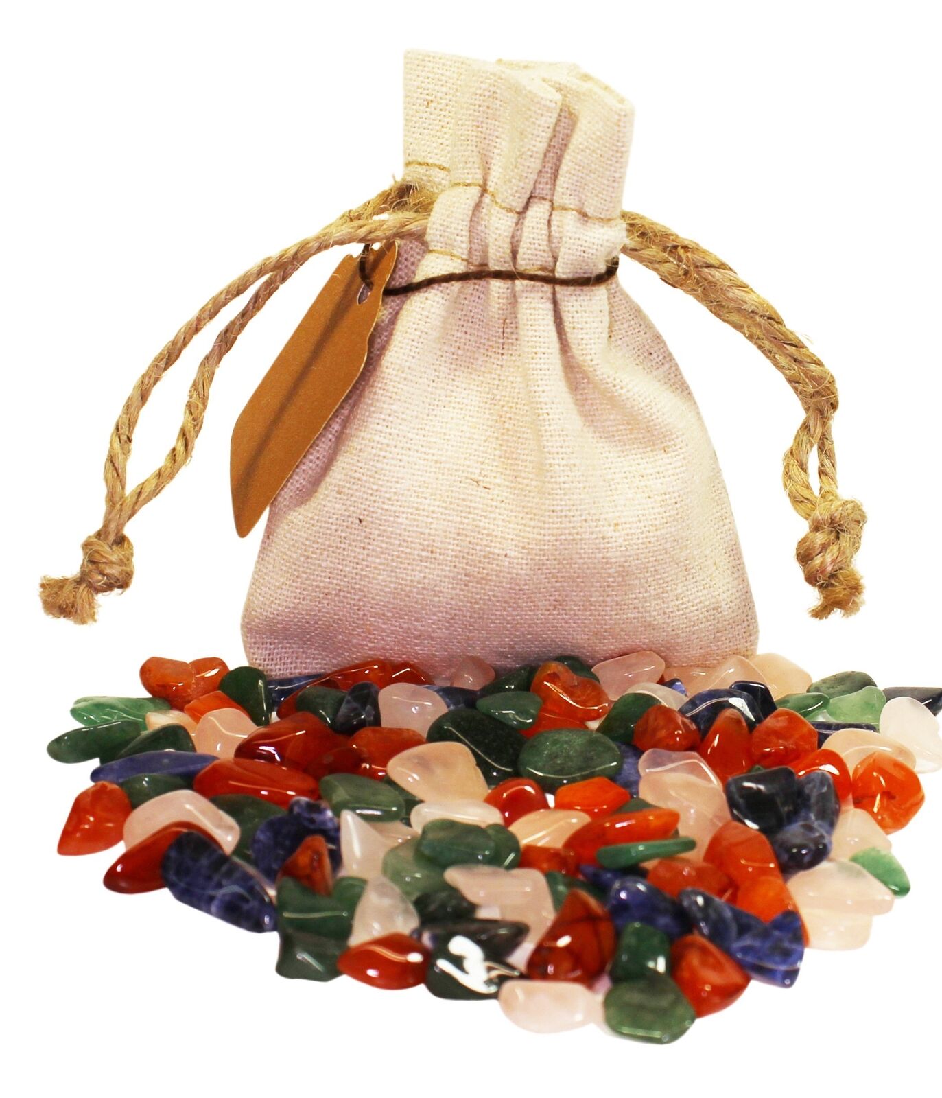 Weight Loss Power Pouch Healing Crystals Stones Set Tumbled Natural Gemstones