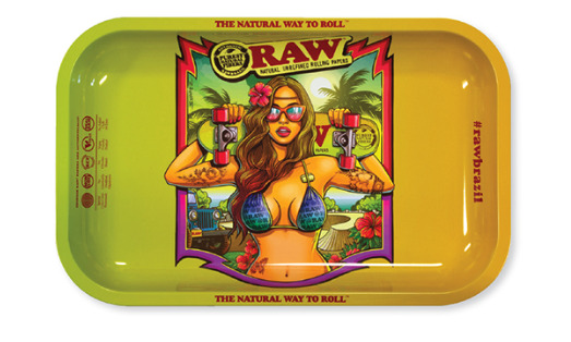 RAW Rolling Papers BRAZIL 2nd Edition Tray 11x7 NEW 2020 Edition - RAWthentic