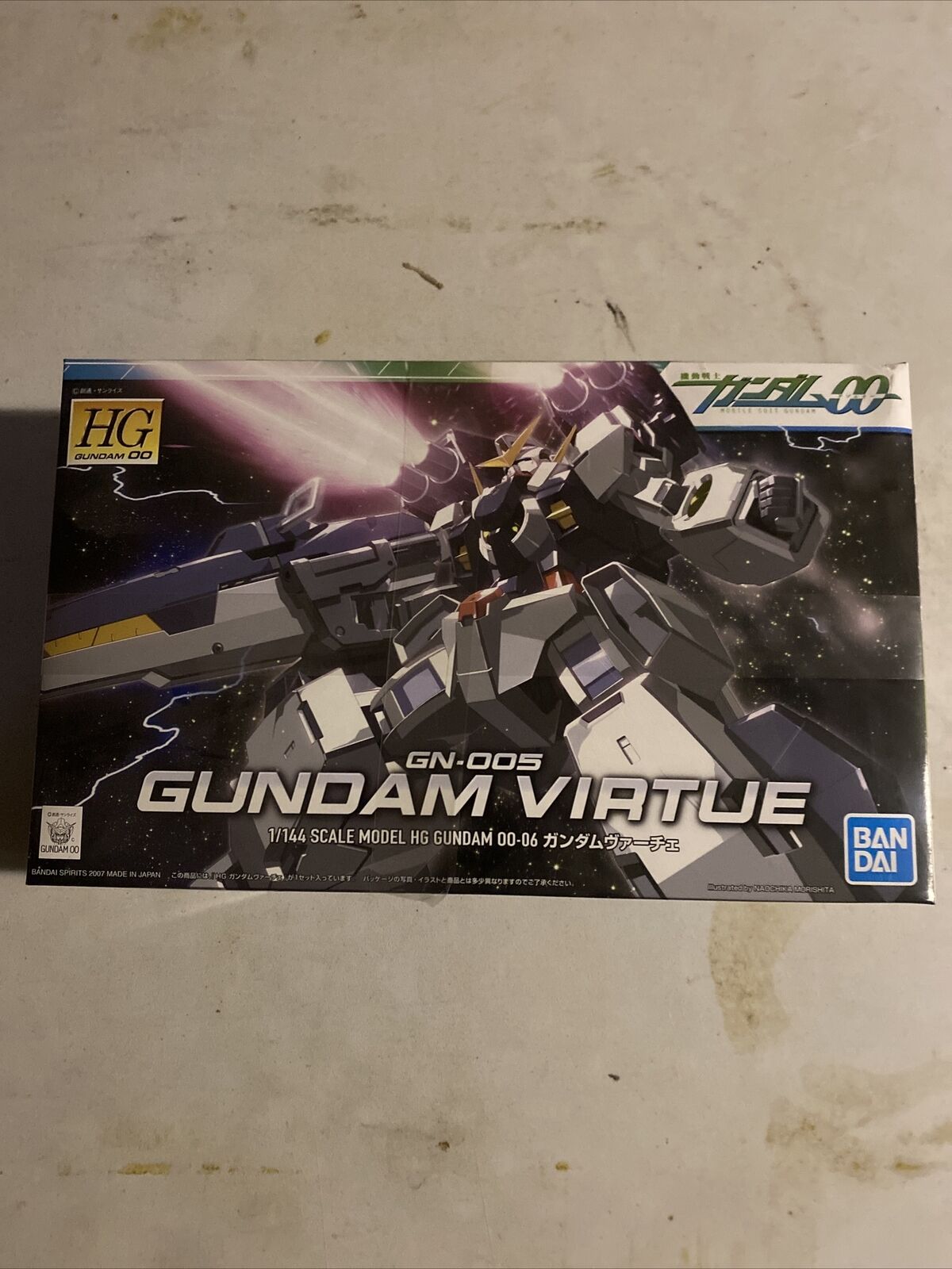 Bandai Hobby Gundam 00 GN-005 Gundam Virtue HG 1/144 Model Ki