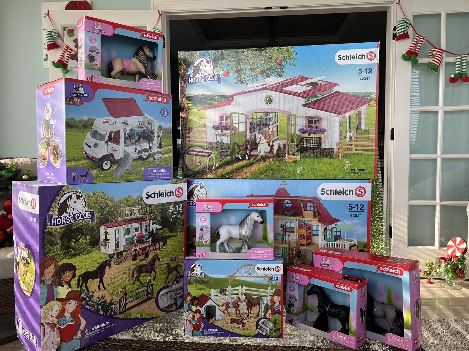 NIB Schleich Horse Club Play Sets: Lot Of Several ItemsUltimate Bundle Retired