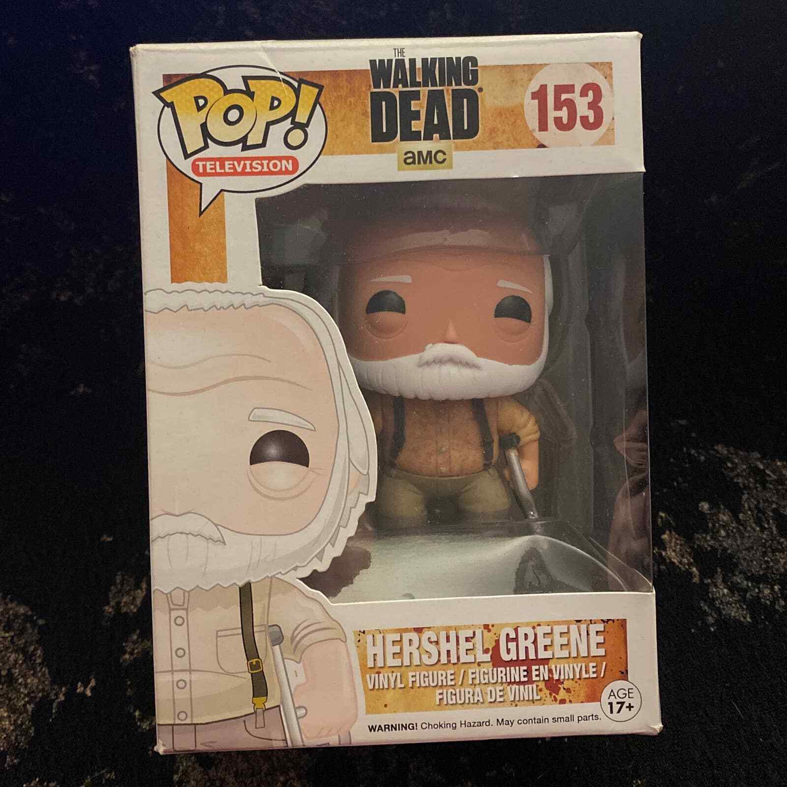 FUNKO Pop Hershel Greene The Walking Dead Edition 5 #153 AMC