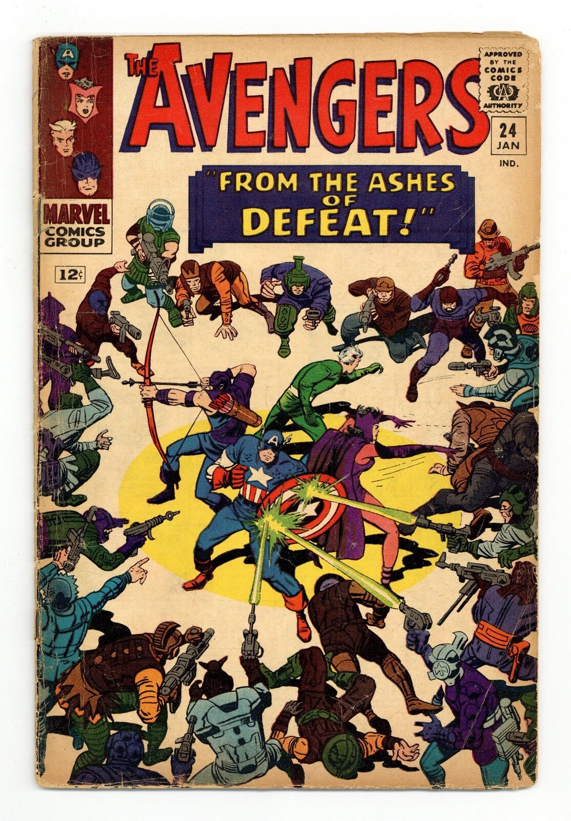 Avengers #24 GD 2.0 1966