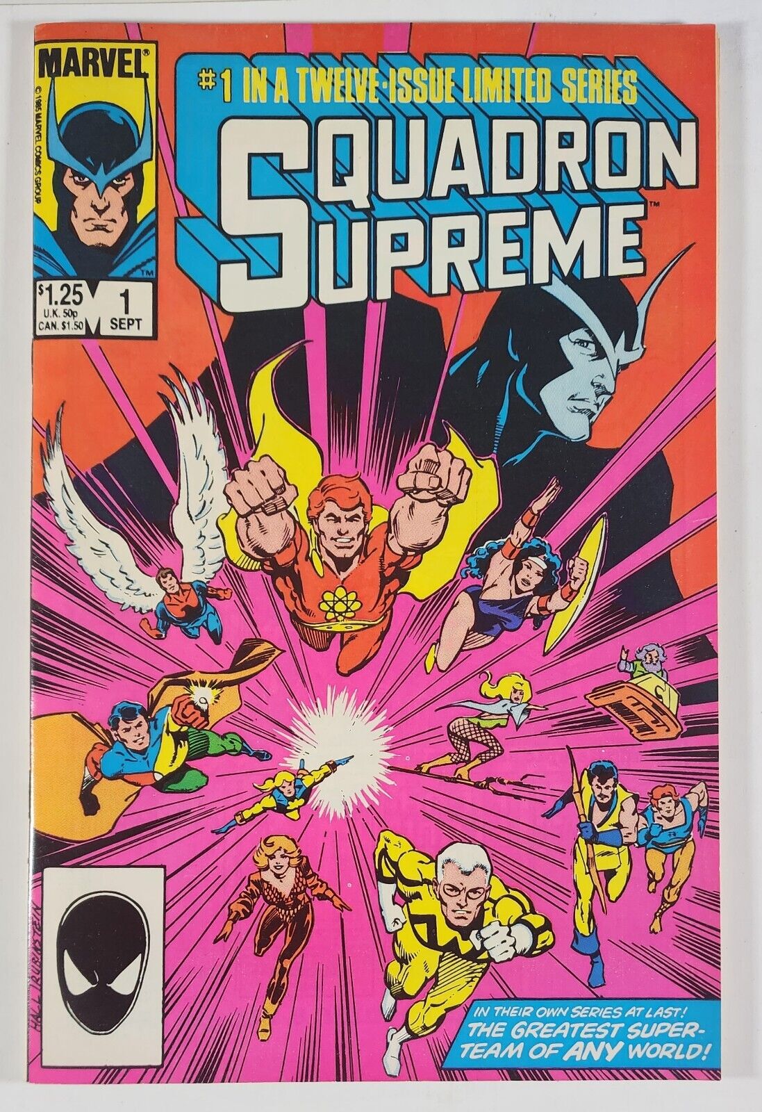 Squadron Supreme #1 High Grade Marvel 1985