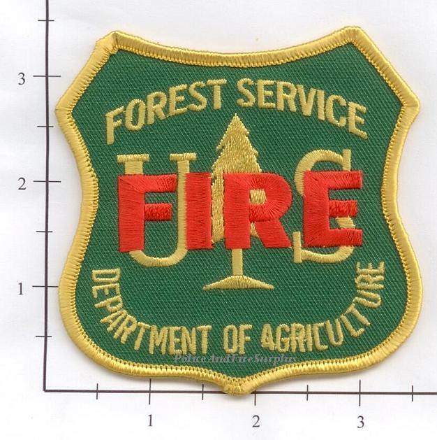 United States - US Forest Service FIRE Forest Fire Patch