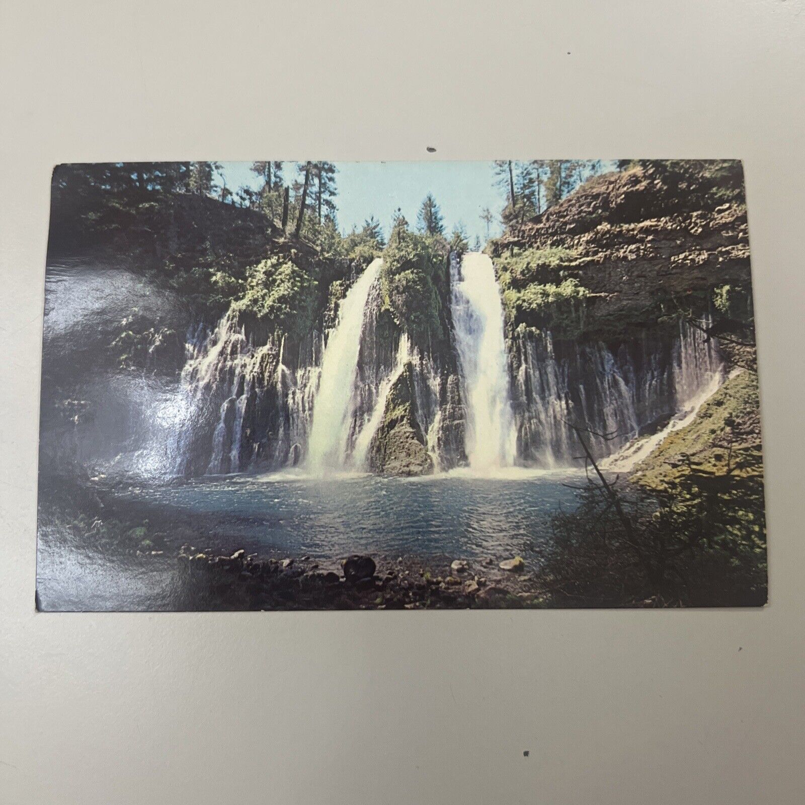 Vintage Post Card Burney Falls Falls State Park California