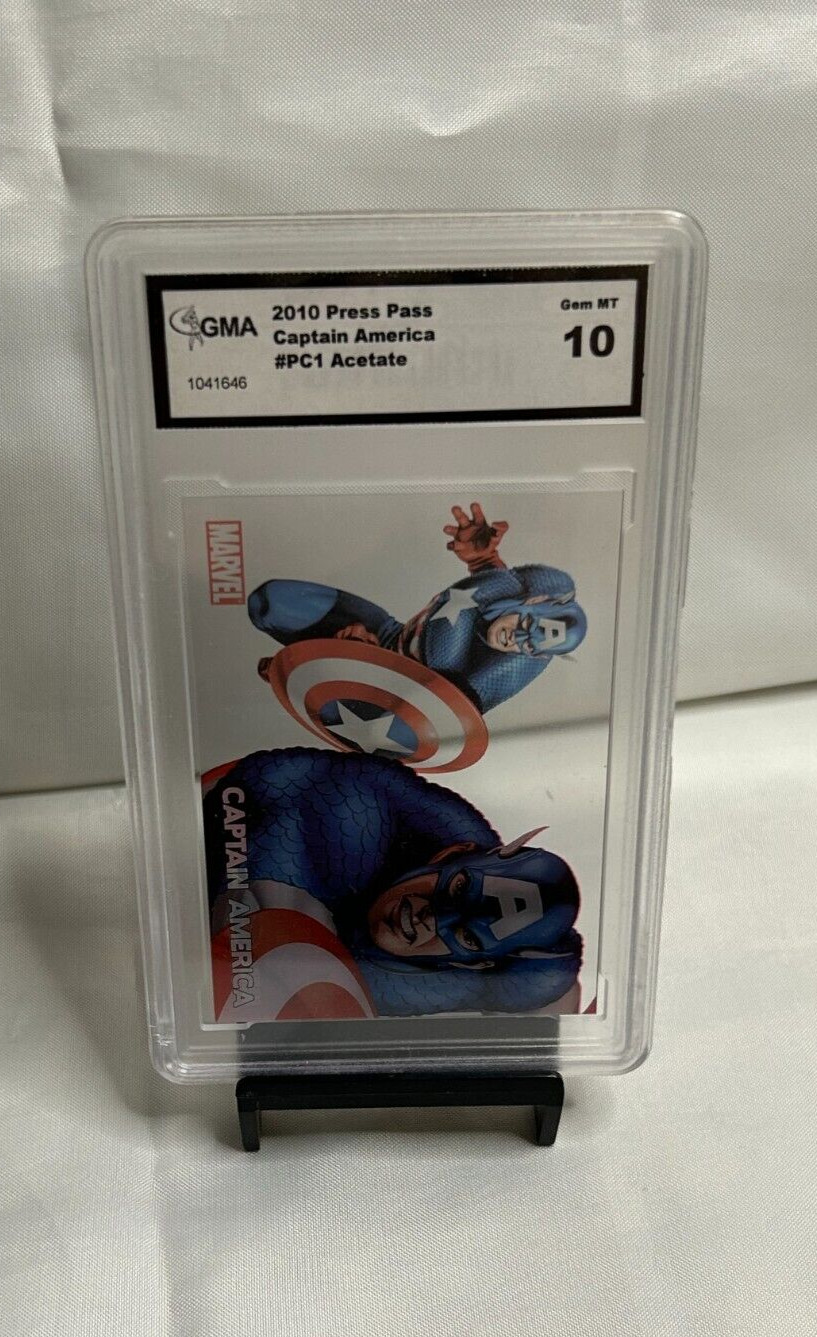 2010 Press Pass Captain America #PC1 Acetate